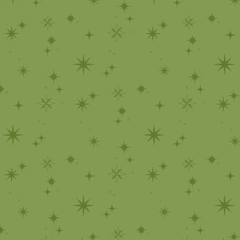 Make It Merry - Stars - Green