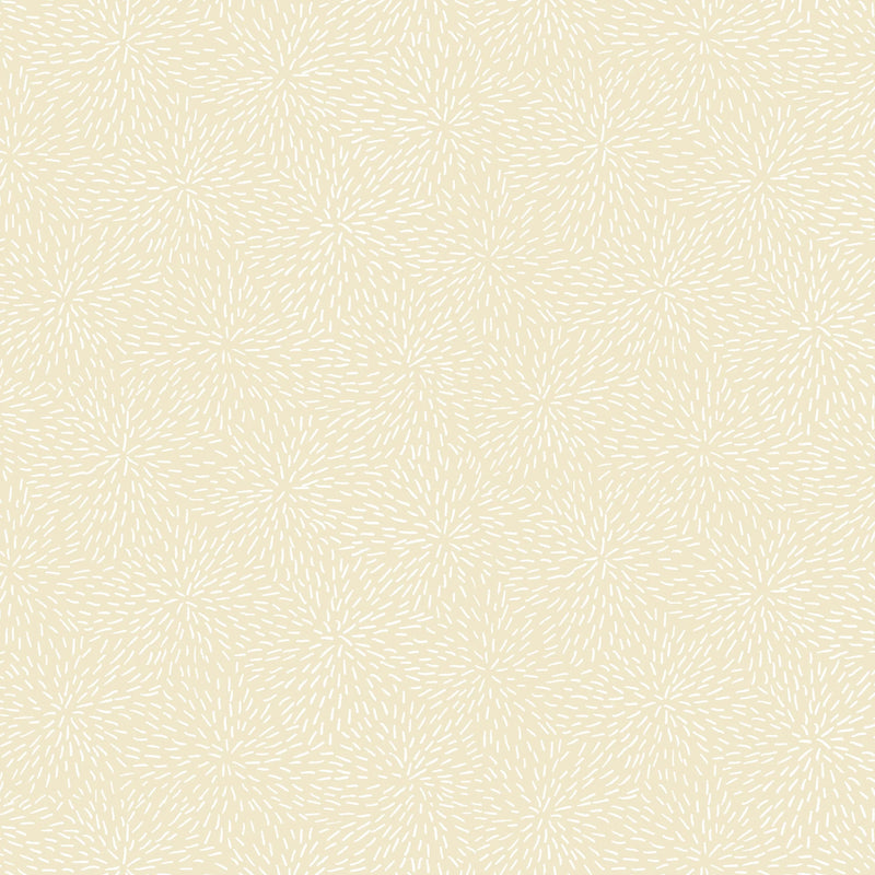 Ramblings 11 - Bloom - White on Ecru