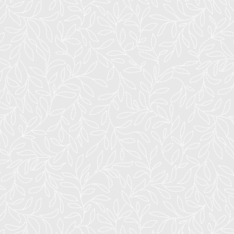 Ramblings 14 - Dotted Foliage - White