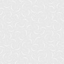 Ramblings 14 - Curved Dotty Lines - White