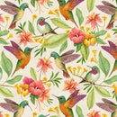 Paradise Island - Hummingbird & Tropical Florals - Multi