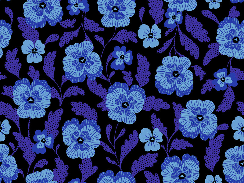 Hello Alice - Violets - Black