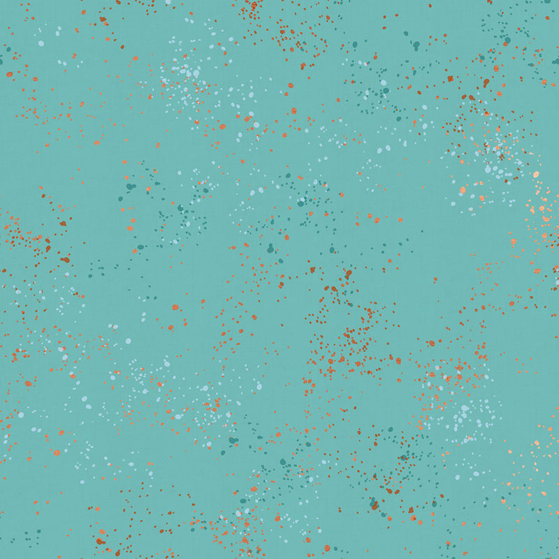 Speckled Metallic - Turquoise