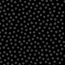 Salt & Pepper II - Tossed Open Dots - Black
