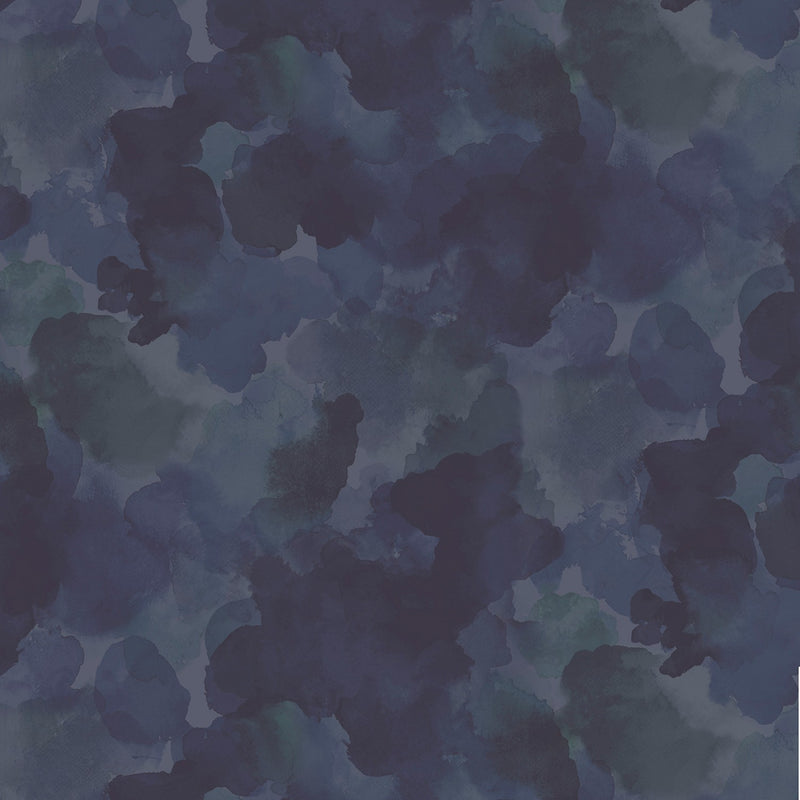 Serene Nature - Watercolor Blender - Navy