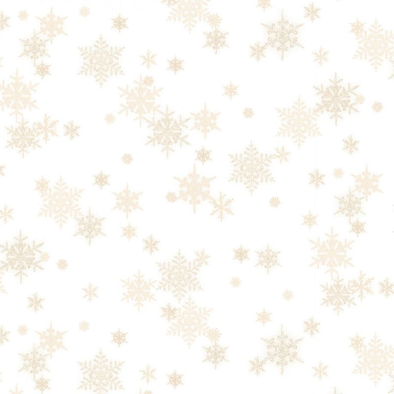 Snowfall - Mini Snowflakes - White/Cream