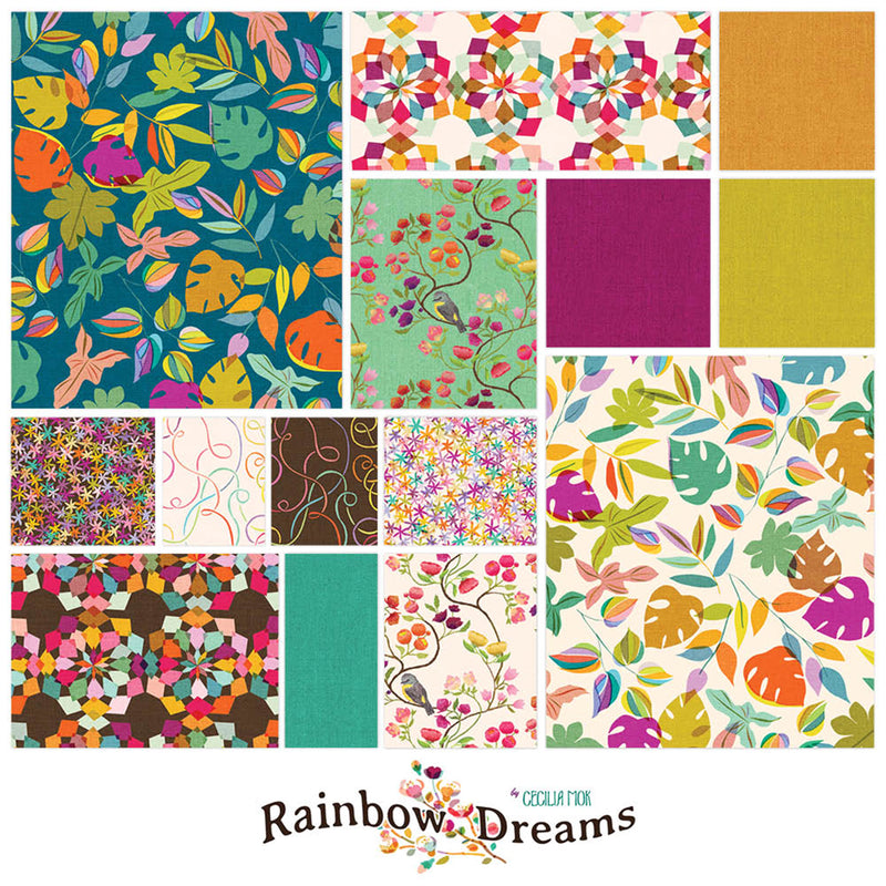 Rainbow Dreams 5" Squares