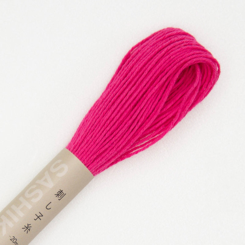 Olympus Sashiko Thread - Hot Pink