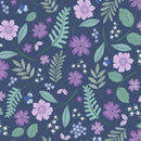To Bee or Not to Bee - Bee Leaf - Indigo