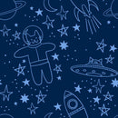 Meowter Space - Blast Off - Navy