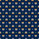 Meowter Space - Laser Cat - Navy