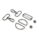 1.5" Basic Hardware Kit - Gunmetal