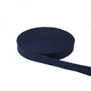 1.5" Cotton Webbing - Navy