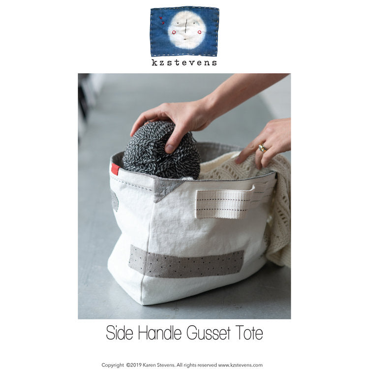 Side Handle Gusset Tote