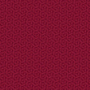 Whimsy II - Overlapping Rings - Dark Red