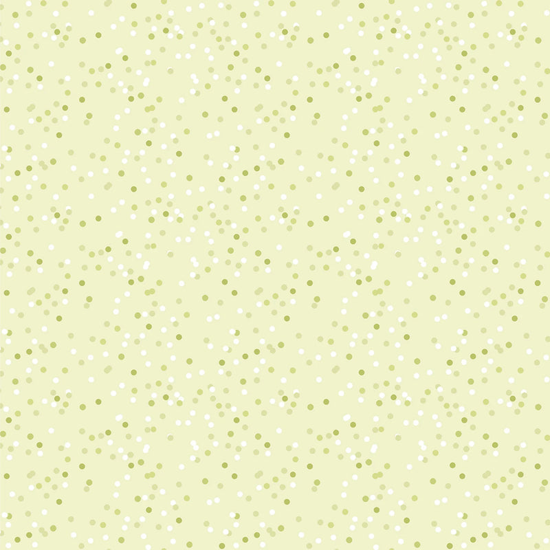 Whimsy II - Confetti - Light Green