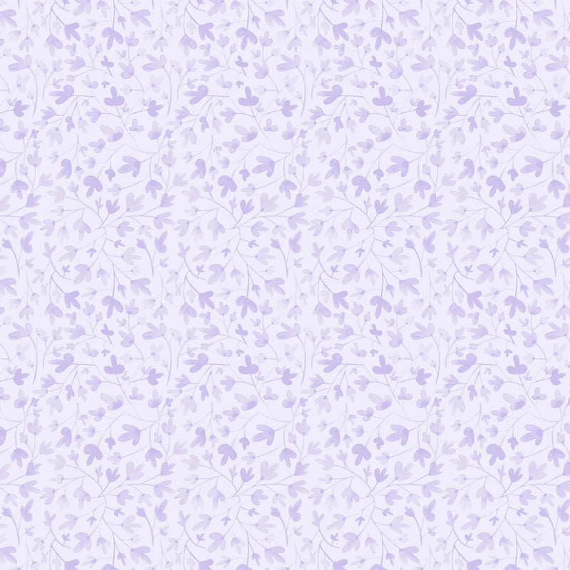 Whimsy II - Tonal Vines - Light Purple