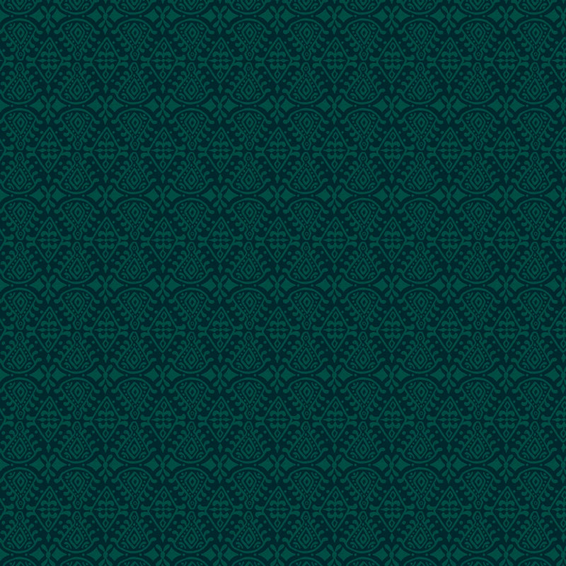 Whimsy II - Set Geo - Dark Teal