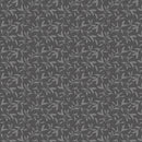 Whimsy II - Tossed Sprigs - Dark Grey
