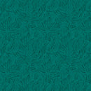 Whimsy II - Packed Tonal Linework - Teal