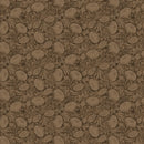 Whimsy II - Packed Tonal Floral - Brown