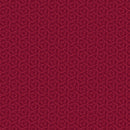 Whimsy 2 - Overlapping Rings - Dark Red