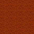 Whimsy 2 - Tossed Sprigs - Orange