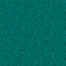 Whimsy 2 - Packed Tonal Linework - Teal