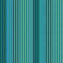 Shot Cotton Stripe - Caterpillar Stripe - Aqua