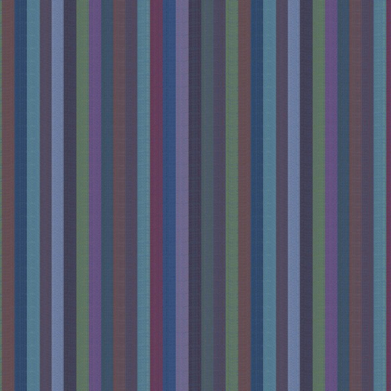 Kaffe Fassett Woven Stripes - Narrow Stripe - Blue