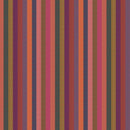 Shot Cotton Stripe - Narrow Stripe - Sunset