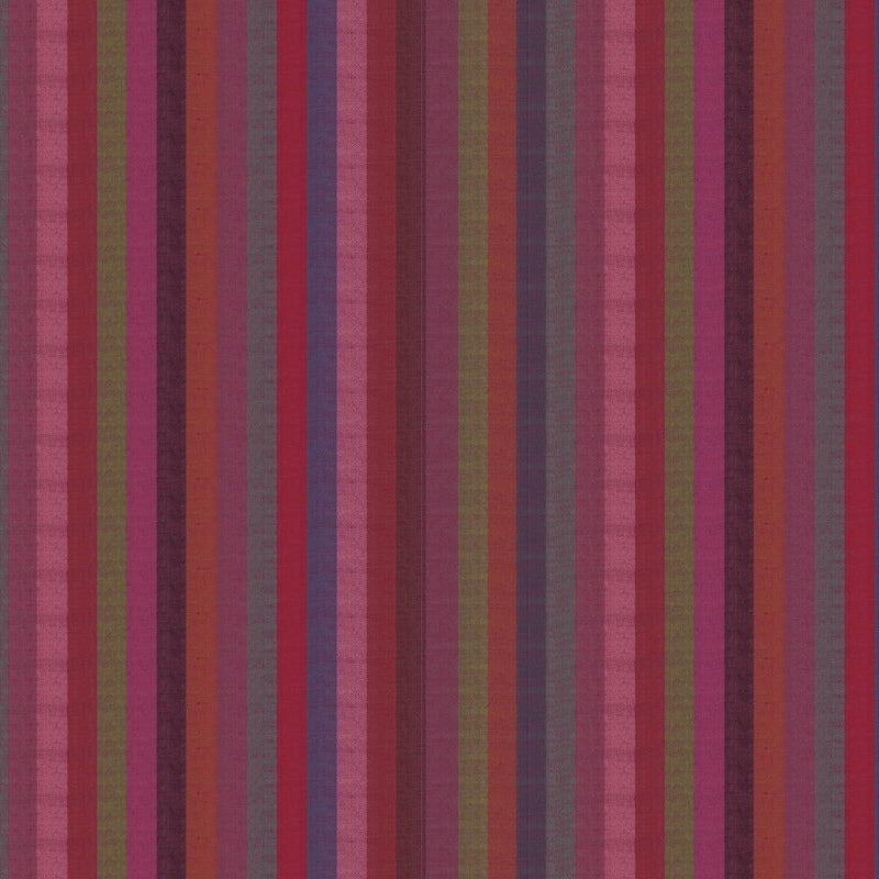 Kaffe Fassett Woven Stripes - Narrow Stripe - Wine