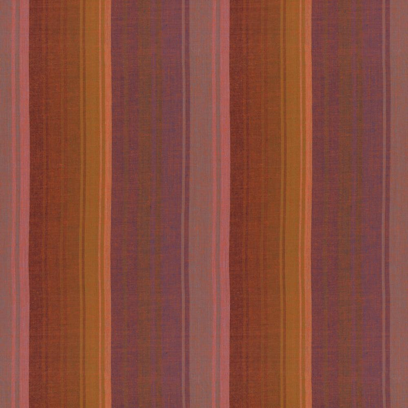 Shot Cotton Stripe - Exotic Stripe - Warm