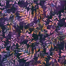 Huckleberry - Leafy Branches - Marsala