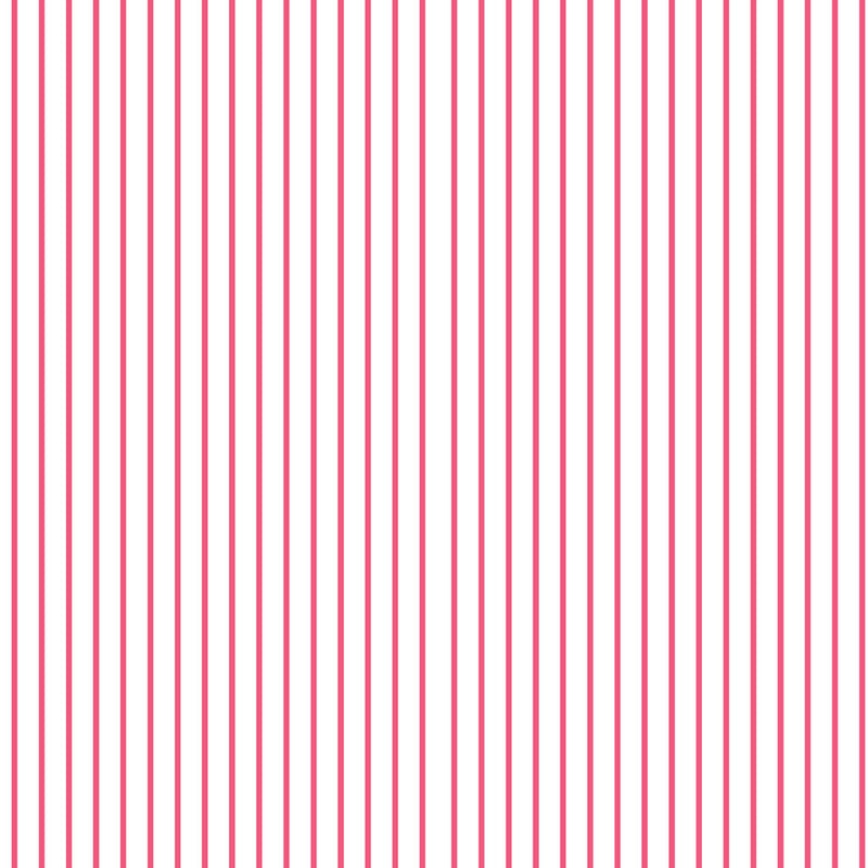 Flourish - Stripe - Raspberry