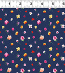 Flourish - Ditsy Floral - Navy Blue