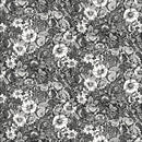 Elysium - Tonal Floral - Black