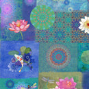 Lily Pond - Patchwork - Blue