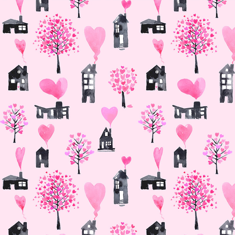 Love Matters - Houses - Light Pink
