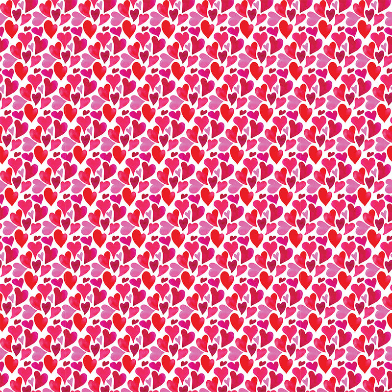 Love Matters - Curvy Hearts - White