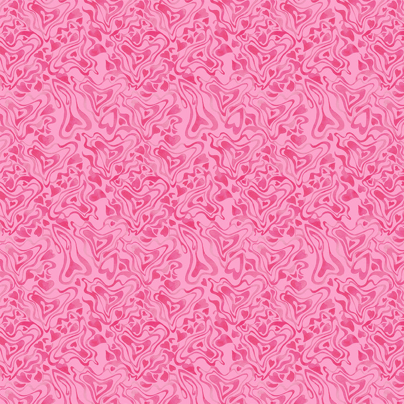 Love Matters - Tonal Hearts - Pink