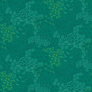 Little Boy Blue - Mini Floral - Dark Green