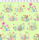 Spring Cheer - Toile - Light Olive