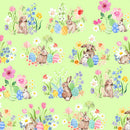 Spring Cheer - Toile - Light Olive