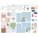 Shop Hop - Canvas Button Lane Panel - Multi