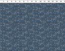 Our World - Words - Navy Blue