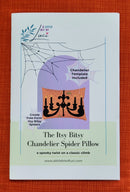The Itsy Bitsy Chandelier Spider Pillow
