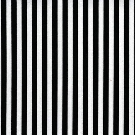 Black and White - Clown Stripe - White