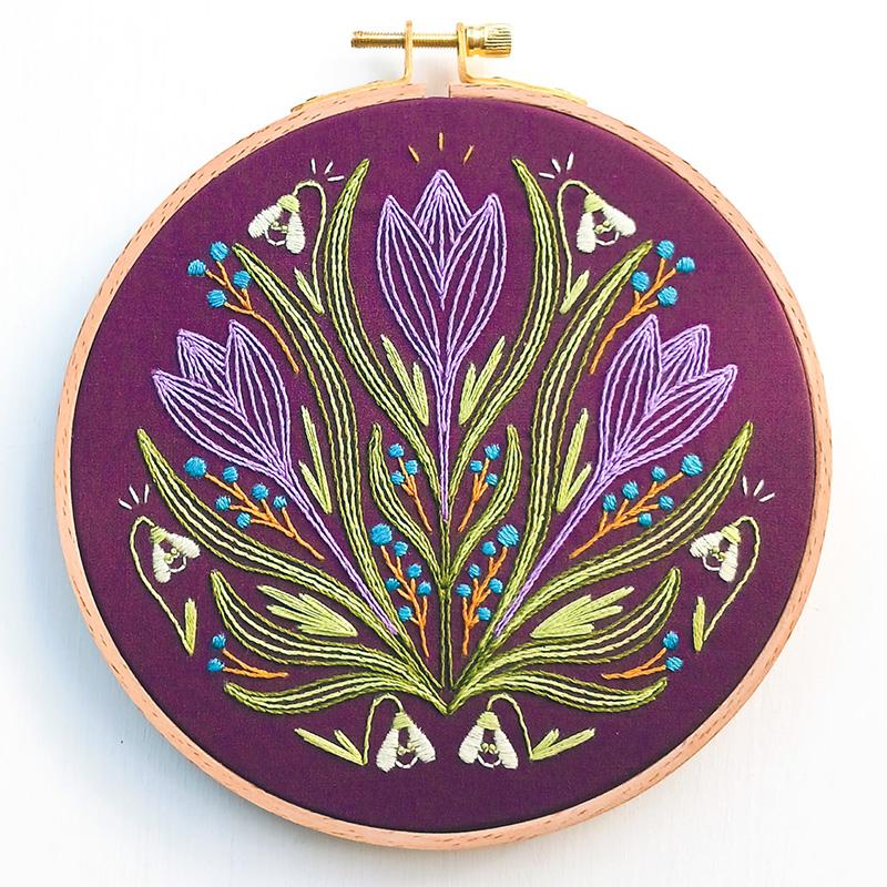 Early Bloomer Embroidery Kit