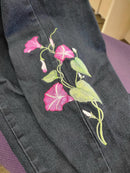 Machine Embroidered Pants